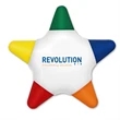 Five Color Star Crayon