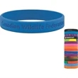 1/2" Debossed Silicone Awareness Bracelet