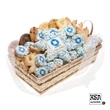 Custom 36 piece Logo Snowflake Basket