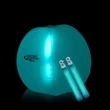 Translucent Aqua 24" Inflatable Beach Ball with Glow Stick
