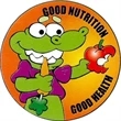Good Nutrition, Health Sticker Rolls