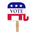 Elephant Hand Fan Full Color