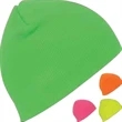 Neon Acrylic Short Beanie
