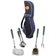24" golf bag / 4 piece BBQ tool set