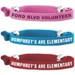 SCHOOL SPIRITS POLYESTER BRACELETS