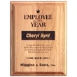 Premium Blonde Alder Wood Award Plaque