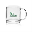 Clear 13 oz arc nordic glass coffee mug