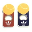 Tennis ball shape magnetic bottle opener