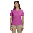 Ladies' Pima Piqué Short-Sleeve Y-Collar Polo