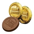 Think Safety Chocolate Coin