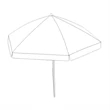 Umbrella 8 Panel (no art)
