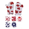 Canadian Made Premium Patriotic Fleece Mitts