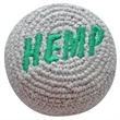 Embroidered Hemp Footbag