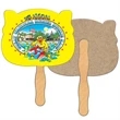Animal Head Recycled Hand Fan