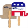 Elephant Recycled Hand Fan