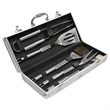Deluxe 5 pc Stainless Steel BBQ Tool Set