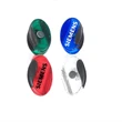 Jumbo size oval magnetic memo clip holder