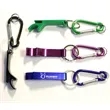 Deluxe can and bottle opener key chain and carabiner